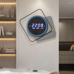 Wall Clocks Modern Design Clock Usa Living Room Stylish European Minimalist Unique Reloj De Pared Decoration