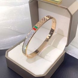 SWE Love Bracciale Fashion Silver Ladies Rose Gold Lady Bangle Titanio in acciaio Cavoro Cazzoccialo Cacciavitore Diamond Designer Luxuria Gioielle