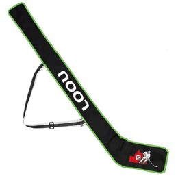 Air hockey 1 PC Portable Hockey Stick Bag One Shoulder High Quality Black Waterproof For Sport Adjustable Ice Storage 230822
