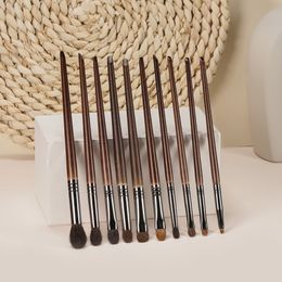 Makeup Tools Bethy Beauty 10pcs Eye Shadow Eyeliner Blender Detail Short Shader Eyelid Cream Professional Brush Set 230822