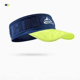 Summer New Peaked Cap Men's and Women's Outdoor Running Hiking Breathable Exercise Visor Sunscreen Hat Cap