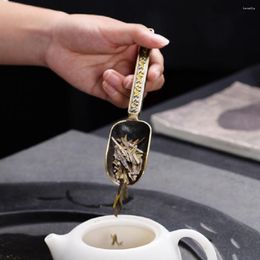 Tea Scoops Delicate Scoop Vintage Teaspoon For Teahouse Spoon Leaves Chooser Shovel Candy Bath Salt Spices Flavours Spoons