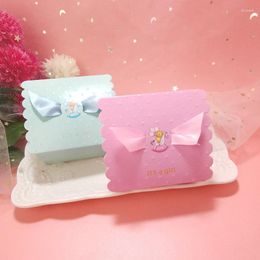 Gift Wrap Baby Shower Birthday Favor Candy BoxBoy Girl Party Boxes Baptism Favors Christening Wedding Decoration Supplies