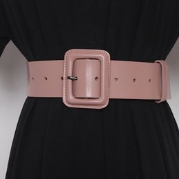Neck Tie Set Women s Runway Fashion Genuine Leather Cummerbunds Female Dress Corsets Waistband Belts Decoration Wide Belt R1109 230822