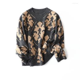 Women's Sweaters Designers Of High-Quality Vintage Winter Sweater Women Cashmere Womens Knit Pullover Autumn Items Clothes