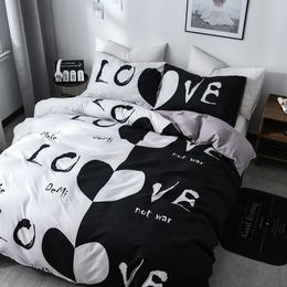 Bedding sets King Duvet Comforter Cover Couple Double Set 240x220 Queen Bed Sheet Covers Full Size 230822