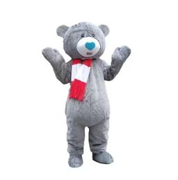 2024 Adult Size Plush Teddy Bear Mascot Costumes Halloween Fancy Party Dress Cartoon Character Carnival Xmas Easter Advertising Birthday Party Costume Outfit