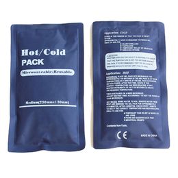 Reusable Gel Freezable Hot Cold Pack Ice Bag For Leg Knee Injuries Headache Gel Ice Cold Compress Pack Microwavable 28*13CM