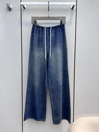 Women's Pants Spring And Summer Lazy Waist Hip Part Of The Cut Fine Upper Body Version Type Modification Super Perfect