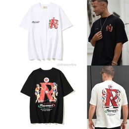 Designer Fashion clothing Luxury Mens Tees TShirts Ss23 Summer New Product Gas Station Girl Print Short Sleeve American High Street Fashion Brand Loose Mens and Wome