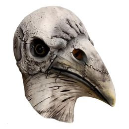 Party Decoration 1pc Halloween Costumes Funny Bird Head Horror Lifelike Comfortable Supplies Cap Mask for Haolloween 230822