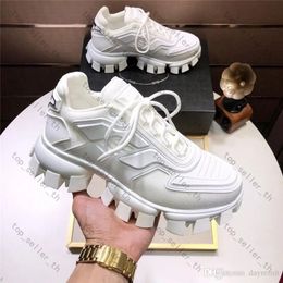 Cloudbust Thunder Sneaker Designer Shoes Men Sneakers Leather Trainer Fashion Foam Runner Shoe Lace-Up Women Platform Rubber Trainers Thick Bottom Shoes with box