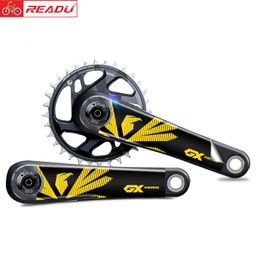 Car Truck Racks READU Mountain Bike GX CARBON Crank Sticker AM DH Decal Stickers Accessories 230823