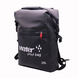 School Bags 25L Waterproof Dry Bag Backpack Rucksack Storage Pack Sack Swimming Rafting Kayaking River Trekking Floating Sailing 230823