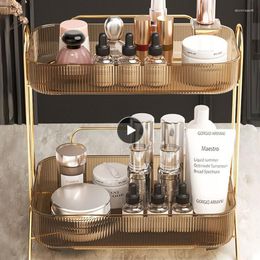 Storage Boxes Organizer For Cosmetics The Bottom Can Be Pulled Easily Large Capacity Box Installation-free Dust-proof Stable