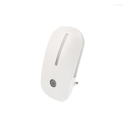 Night Lights LED Plug Into Wall Nightlight With Light Sensors For Bathroom Stair Hallway Bedroom Bedside Lamps