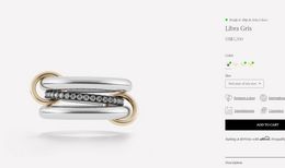 Spinelli Kilcollin rings custom Libra Gris Tigris brand logo designer New in luxury fine jewelry yellow gold diamond designer jewelry