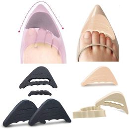 Shoe Parts Accessories Toe Plug Soft Sponge Half Insoles Reusable Filler Inserts for Shoes Adjustable Too Big Foot Brace Pads Unisex 230823