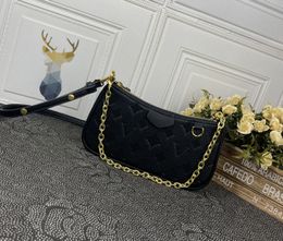 Designer womens shoulder bag luxury Easy Pouch On Strap handbags embossed flower letter Empreinte leather mini chain makeup bags ladies
