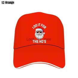 Hot Sale 2022 New Fashion Brand I Do It For The Ho'S Funny Inappropriate Christmas Men Santa Bill Hats HKD230823