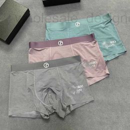 Underpants Designer New boxer Mens Underwear Modal Cotton Traceless Flat Corner Pants Boxed T6U0