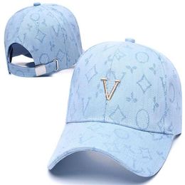 high Quality V Letters Casquette Adjustable Snapback Hats Canvas Men Women Outdoor Sport Leisure Strapback European Style Sun Hat 192o