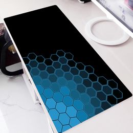 Mouse Pads Wrist Rests Geometric Gaming Accessories MousePads Computer Laptop Gamer Extended Mat Large Anime Pad Rubber Keyboards Table 230823