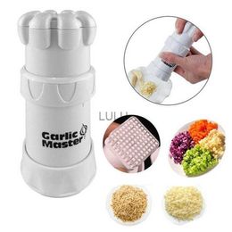 Multifunction Garlic Master Chopper Crusher In Seconds Head Minced Garlic Press Cutting Cooking Tools for Kitchen Goods Dropship HKD230810