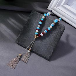 Pendant Necklaces Kissme Women Necklace Bohemian Acrylic Beads Tassel Charm Fashion Jewelry Gifts For