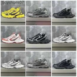 Designer 3XL Sneaker Casual Shoes Mens Paris Phantom sneakers Mens Women Dad Shoe Black White Yellow mesh balenciga nylon Sneaker Breathable Dad Trainer 36-45