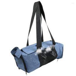 Cat Carriers Nail Trimming Bag Adjustable Pet Carrier Restraint For Anti Scratch & Bite Travel Portable Canvas