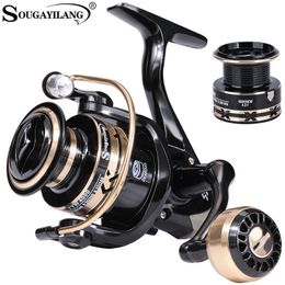 Baitcasting Reels Sougayilang Reel Metal Spool 10004000 Max Drag 10kg EVABall Grip Spinning Saltwater Fresh for Carp 230824