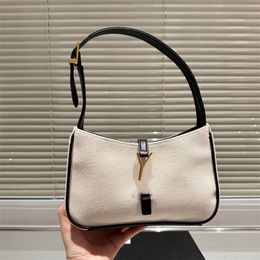 Woman Canvas Handbags Shoulder Bags designer bag luxurys handbags hobos underarm tote bag small fashion purse LE5A7 2023 5A
