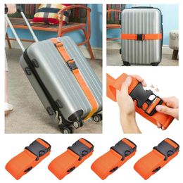 Suitcases Container Clothes 4 PC Adjustable Luggage Strap Buckle Widened Eye Catching Clip Travel Handbag Briefcase