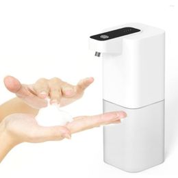 Liquid Soap Dispenser Automatic USB Rechargeable Foaming Touchless Hand Free Portable Foam For Bathroom Kitchen