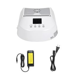 Nail Dryers 72W Cordless Fan Nail Lamp UV LED Lamp Nail Dryer 3 Timers Nail Curing Lamp Smart Polish Sensor Light Nail Art Tool 230824