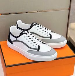 Top Brand Get Men Sneakers Shose Slip на растяжек сетчатой ​​ткань коричневая белая вечеринка свадебная резиновая подошва комфорта Sports Eu38-46 с коробкой