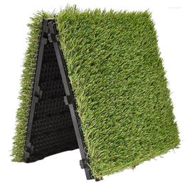 Decorative Flowers 30 30cm Garden Decoration Artificial Lawn Plants Gardening Grass Assembled Flooring Supplies