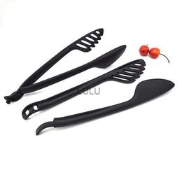 Long Detachable Food Tongs Salad Sand Dessert Clip Cake Bread Serving Clips Kitchen BBQ Grill Cooking Tool Diy Food Forks HKD230810