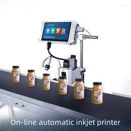 Online Automatic Inkjet Printer Production Date Coding Price Qualified Validity Period Small Packaging Machine