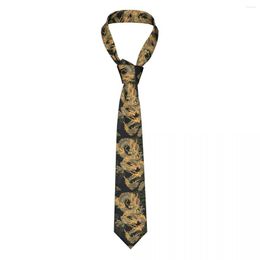 Bogen gelbe Krawatten Männer Frauen Polyester 8 cm Hals für Herren Seide Wide Anzüge Accessoires Cravat Cosplay Requisiten