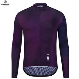 Cycling Shirts Tops YKYWBIKE Top Quality Pro Jersey Long Sleeve Pockets MTB Bicycle Clothing Mountain Bike Sportswear Sport Clothes Shirt 230824