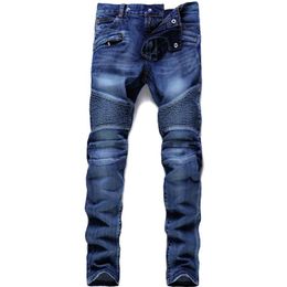 Jeans Rock Renaissance Jeans The United States Street Style Boys Hole Embroidered Jeans Designer Men Women Fashion286h
