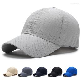 Ball Caps Men Women Outdoor Light Board Sunscreen Summer Breathable Quick-drying Baseball Cap Casual Punching Sun Hat