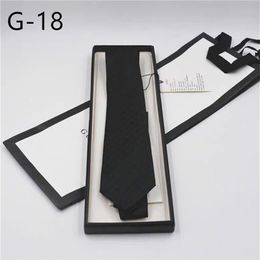 Luxury High quality New Designer 100% Tie Silk Necktie black blue Jacquard Hand Woven for Men Wedding Casual and Business Necktie 239e