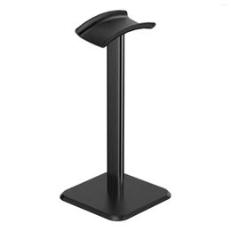 Decorative Plates Universal Headphone Stand Aluminum Alloy Game Film Steady Base Free Standing Durable Lightweight Black Earphones Desktop