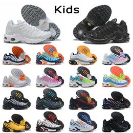 Обувь для бега Plus Kids Enfant Мягкие спортивные кроссовки Chaussures для мальчиков и девочек Maxes S Utility Plus Уличные спортивные кроссовки для малышей Молодежные кроссовки Requin