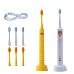 Toothbrush Electric Brush Teeth Children Sonic Electric Toothbrush 2-minute Timed IPX7 Waterproof Cartoon Child Teeth Care Brush 230824