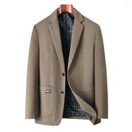 Men's Suits Mens Blazers Fashions Male Suit Jacket Oversized Solid Business Casual Winter Men Clothing Wedding Coat