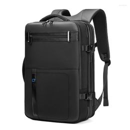 Storage Bags Multifunctional Backpack Men Travel Briefcase Korean Style Oxford Cloth Large Capacity